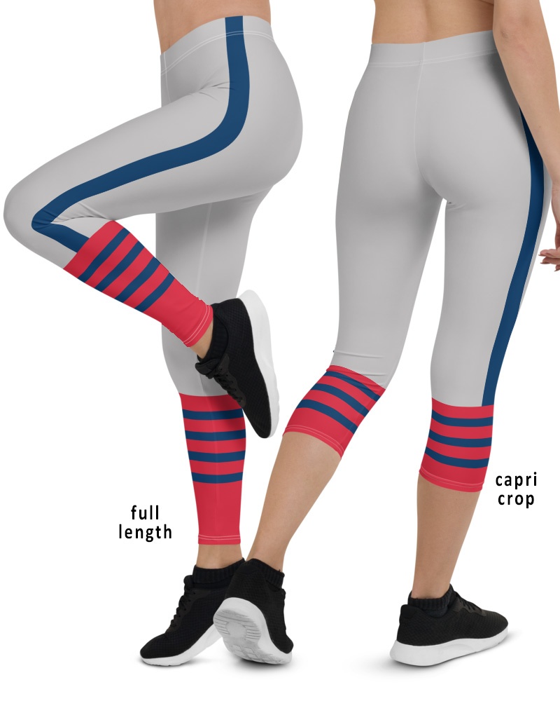 Cleveland Indians Uniform Baseball Leggings - Designed By Squeaky Chimp ...