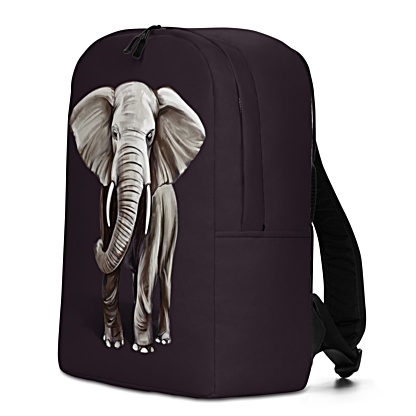 Elephant Backpack with Laptop Sleeve