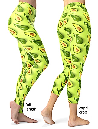 Fresh Fruit Leggings - Designed By Squeaky Chimp T-shirts & Leggings