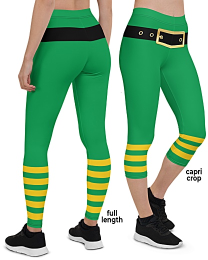 Green St Patrick's Day Leprechaun Pants Leggings