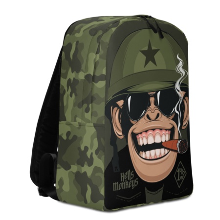 Military Biker Monkey Backpack