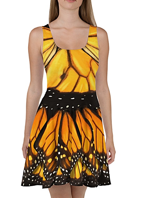 Monarch Butterfly Summer Sundress sun dress spring summer insect