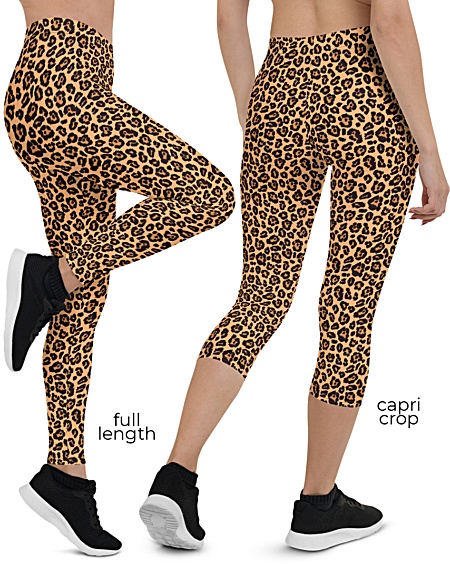Animal Leopard Skin Leggings
