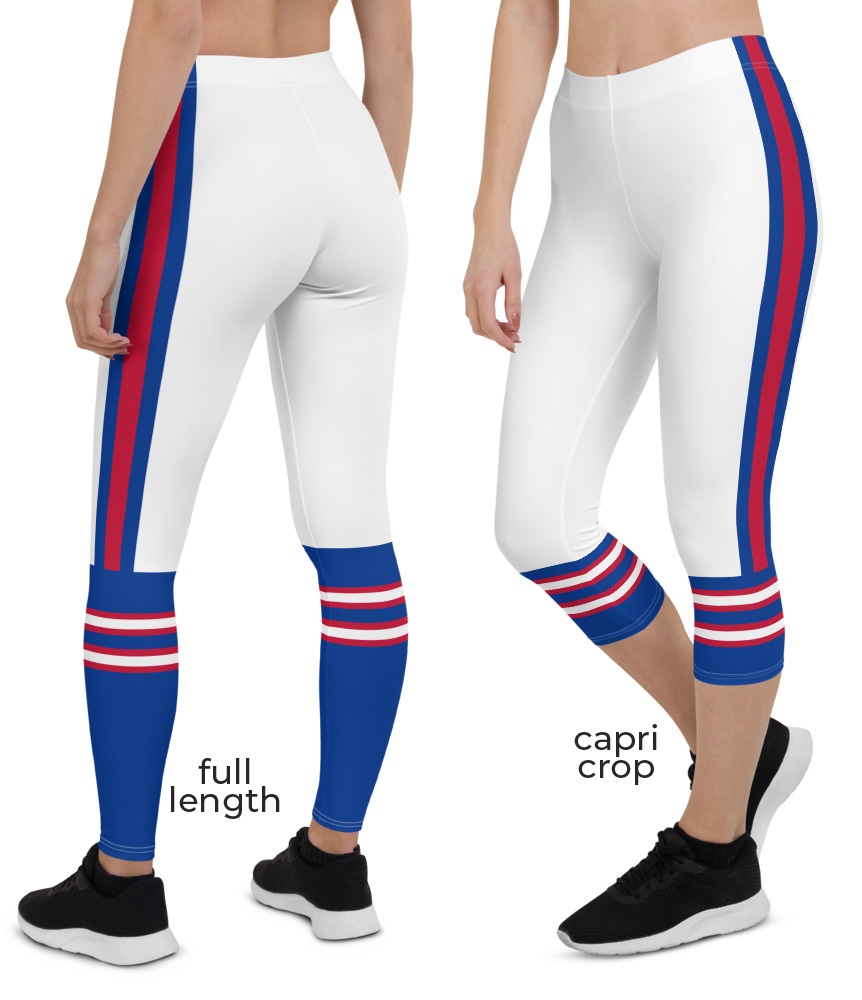 New York Buffalo Bills Game Day Football Leggings - Designed By
