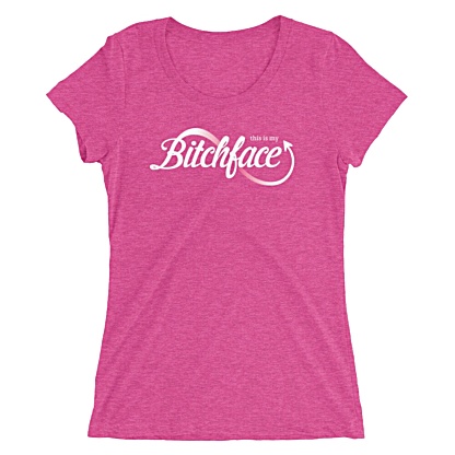 This is my resting Bitchface T-shirt / Women’s Short Sleeve Top